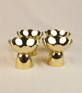 Bol à glace élégant en laiton, personnalisé, nouvelle collection, bol à dessert en laiton, pour mariage, bol à crème en laiton, vente chaude - Product Image 2