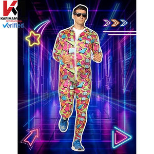 Chaqueta Cortavientos y Pantalones Jogger Oversize de Chándal Urbano para Hombre - Venta al por Mayor Directa de Fábrica - Product Image 3