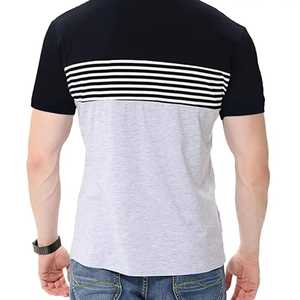 เสื้อยืดพิมพ์ลายโลโก้ตามสั่ง เสื้อยืดผู้ชาย พิมพ์ลายสกรีน ผ้าฝ้าย 100% เสื้อยืดลำลองใส่สบายสำหรับฤดูร้อน - Product Image 5