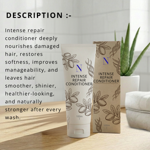 Acondicionador Reparador Intenso con Keratina, Aceite de Argán, Aceite de Coco y Manteca de Karité, Nutrición Profunda Líquida para Cabello Seco y Dañado |   OEM - Product Image 3