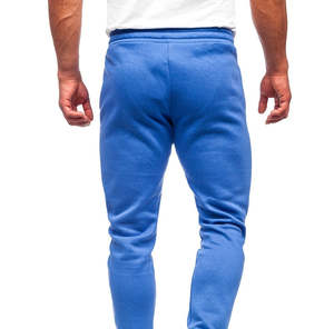 Pantalon de survêtement évasé pour homme, haute qualité, idéal pour la course, l'entraînement et le streetwear, avec coutures robustes et tissu confortable pour les mouvements quotidiens. - Product Image 2