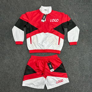 Conjuntos de Chaqueta Cortavientos de Nailon de la Mejor Calidad 2026, Conjuntos de 2 Piezas de Nailon Transpirable Unisex, Trajes Deportivos de Alta Calidad a Precios de Mayoreo - Product Image 6