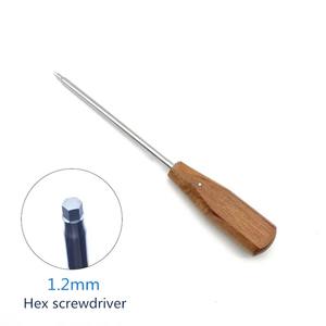 Destornillador de huesos de alta calidad con cabeza hexagonal/estrella, instrumento quirúrgico ortopédico veterinario manual, instrumento de clase I de Dentavex - Product Image 2