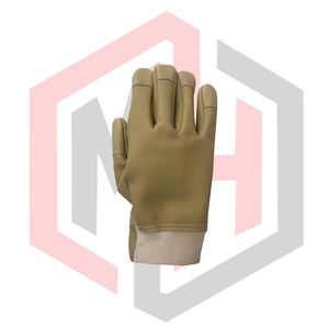 Waterproof Cowhide Leather Driver <b>Gloves</b> Men Anti-Cut Anti-Heat Safety Machine Washable <b>Silicone</b>-Free Powder-Free Tear-Resistant - Product Image 4