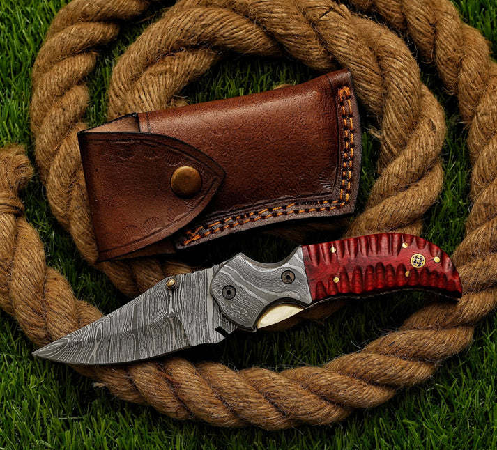Sculpted Red Wood