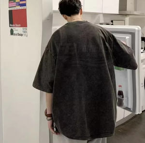 T-shirt unisexe 180g 100% coton, col rond, décontracté, uni, coupe classique, streetwear de haute qualité, toutes saisons - Product Image 4