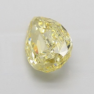 Diamante Cultivado en Laboratorio de Corte Pera, Color Amarillo Intenso, 3.58 Quilates, Certificado IGI, VS2, Pulido EX, Simetría EX, Piedra Suelta para Joyería Fina - Product Image 3