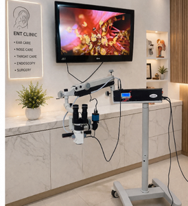 Binocular LED Surgical Operating Microscope 3 Step Zoom Magnification 12.5x WF Eyepiece Coaxial <b>Illumination</b> - Product Image 4