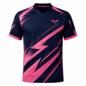เสื้อฟุตบอลทีมไมอามี่ ซิตี้ สไตล์ 2026 สีชมพูฟลามิงโก สำหรับแฟนบอล เนื้อผ้าระบายอากาศดี แบบซับลิเมชั่น เหมาะสำหรับการแข่งขัน - Product Image 1