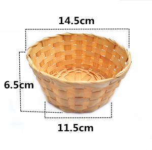 Factory Price Storage <b>Basket</b> Bamboo Durable <b>Bread</b> Serving Eco-Friendly Handcrafted Boho Kitchen Organizer Made in Vietnam - Product Image 4