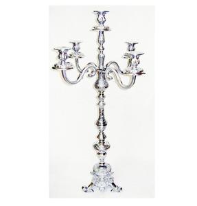Meilleure vente Chandelier candélabre pour événement de mariage Chandelier à 5 têtes en métal Chandelier sur pied de luxe avec design gaufré - Product Image 1