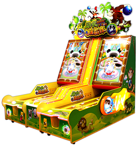 เครื่องเล่นโบว์ลิ่งสัตว์จำลองเชิงพาณิชย์ - เกมวิดีโอสปอร์ตสำหรับ 2 ผู้เล่น รับน้ำหนักได้ 250 กก. เหมาะสำหรับเด็กและศูนย์เกม - Product Image 1