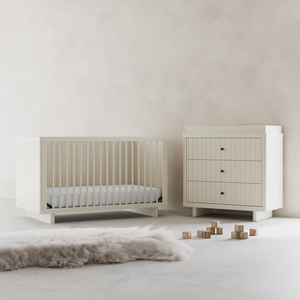 Cuna de Madera de Pino Sólido de Lujo, Pintura Ecológica No Tóxica, Estándar Europeo, Muebles de Guardería Seguros 2701422 - Product Image 5