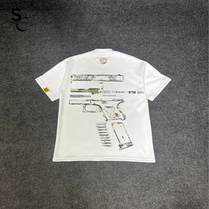 Camisetas de Cuello Redondo Extra Grandes de Alta Calidad, 100% Algodón, Estilo Urbano, Jersey de Algodón, Servicio OEM - Product Image 5
