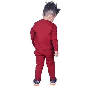 Custom Logo Wholesale OEM Teen Kids Sports Sweat Suit Casual Sweatshirt <b>Hoodie</b> Sweatpants Outfit Warmup Tracksuits - Product Image 2