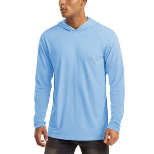 Sudadera de Pesca Transpirable, Ligera, Impermeable, con Protección Solar UPF 50, de Spandex/Poliéster, para Hombre - Product Image 1