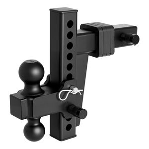 Supporto per Gancio Traino Regolabile da 2 Pollici per Rimorchi, 18500 Libbre GTW, Caduta di 8 Pollici, Sfere da 2 5/16 Pollici, Ricevitore da 2 Pollici - Product Image 1