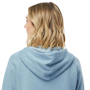 Sudadera con capucha de algodón y forro polar para mujer, con cremallera completa, ligera, informal, OEM, ODM, venta al por mayor - Product Image 4