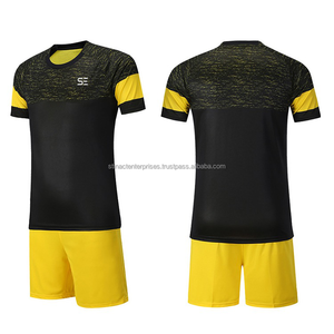 Uniforme de Fútbol Azul y Blanco Transpirable de Manga Corta Personalizado en Tela 100% Poliéster Uniforme Deportivo de Alta Calidad - Product Image 2