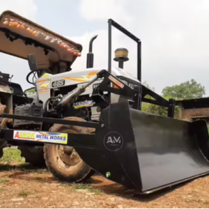 อุปกรณ์ต่อพ่วงรถดันดินเหล็กอ่อนขนาด 7 ฟุต 9 นิ้ว ยี่ห้อ Ashok Metal Works สำหรับรถแทรกเตอร์ Sonalika 2WD น้ำหนัก 600 กก. รับประกัน 1 ปี ระบบไฮดรอลิก - Product Image 1