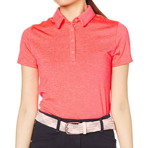 Camiseta Polo al por mayor en grandes cantidades para mujer, con logo personalizado, de secado rápido, estilo oversized, sublimación, ajuste elegante y de gran demanda. - Product Image 5