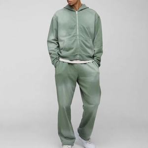 Conjunto Deportivo Personalizado Premium para Hombre, con Sudadera con Capucha y Cremallera Completa, para Entrenamiento y Gimnasio - Product Image 3