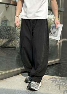 กางเกงขายาวทรงหลวมคุณภาพสูง ผ้าหนา สไตล์สตรีท ขายส่ง - Product Image 3
