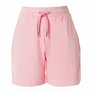 <b>Women's</b> High Waist Skinny <b>Cargo</b> <b>Shorts</b> <b>Black</b> Canvas Elastic Closure Multiple Pockets Casual Style Breathable Colored Waterproof - Product Image 1