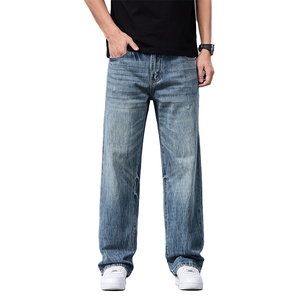 Pantalones vaqueros para hombre de alta demanda, precio razonable, MOQ bajo, jeans rectos, denim elegante, estilo urbano, ajuste moderno, lavado. - Product Image 1