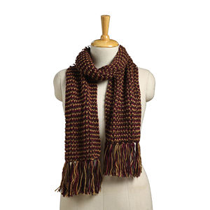 Bufanda de punto unisex al por mayor, lista para enviar - Envoltura suave lisa para invierno - Accesorio de cuello acanalado con logo personalizado - Product Image 1