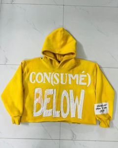 Sweat à capuche zippé pour homme, délavé à l'acide, personnalisé, avec appliqué et broderie vintage - Product Image 1