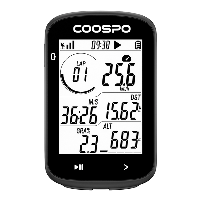 Coospo CS300 GPS Cycle Bike Computer Wireless Transmission Long Battery Life Cycling Computer