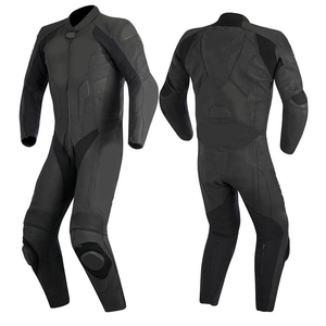 Nouvelle Arrivée Combinaison de Moto en Cuir Respirante Hiver Personnalisable Unisexe Manches Longues Conception sur Mesure pour Équipe de Course - Product Image 1