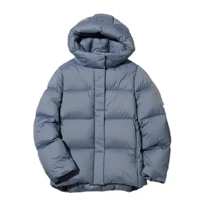 Op Maat Gemaakte Gewatteerde Jassen Bubble Kleding Outdoor Rits Windjack Met Logo Puffer Fabrikant Warme Winter Heren Jas