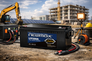 6 NOUVEAUX BATTERIES LIPO4 SOLIDES NEWMAX LFP200A Corée 200Ah 5000 Cycles à Décharge Profonde pour Stockage d'Énergie Solaire, Onduleurs, VR et Applications Marines - Product Image 2