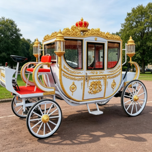 Calèche royale personnalisée pour événements privés – Ambiance romantique abordable pour fêtes à thème - Product Image 2