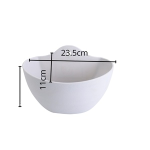 Maceta colgante decorativa de maceta montada en la pared semicircular para el hogar y el jardín - Product Image 5