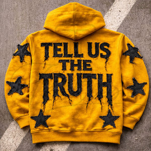 Gran oferta, sudaderas con capucha bordadas de angustia personalizadas para hombres, sudaderas con capucha transpirables y ecológicas de estilo Vintage para hombres desgastados - Product Image 2