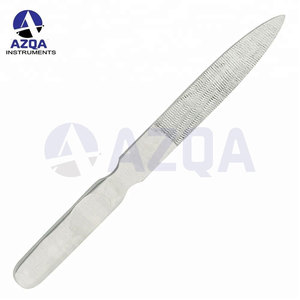 Lime à ongles pliable élégante en acier inoxydable avec motif diamant, design compact pour manucure, pédicure et soins des ongles (vente en gros) - Product Image 4