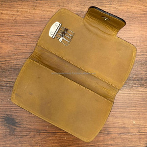 เคสกุญแจหนังแบบมีเครื่องมือ, ที่ใส่กุญแจหนัง, กระเป๋าใส่กุญแจ, กระเป๋าเงินใส่กุญแจแบบสั่งทำ, เคสจัดระเบียบกุญแจหนัง - Product Image 5