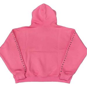 Sweat-shirt à capuche en coton mélangé de qualité supérieure, entièrement personnalisé, de style nouveau, pour hommes - Product Image 2