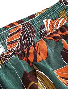 Pantalones cortos ligeros para hombre, estampado de olas del océano, cintura elástica con cordón, playa, verano, informal, vacaciones, coloridos, para nadar en la playa, verano - Product Image 5