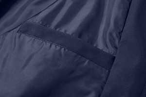Blousons pour hommes entièrement personnalisables, avec fermeture éclair intégrale et poignets ajustables, couleur graphite, blouson bomber utilitaire tissé pour hommes, confortable, service OEM - Product Image 5