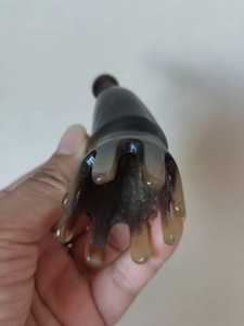 Peigne de massage en corne de buffle naturelle, peigne de massage pour la tête, peigne de massage pour le visage, peigne de massage Guasha, peignes de massage multifonctionnels - Product Image 4