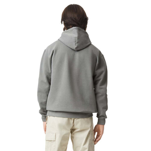 Sweat-shirt à capuche pour homme à épaules tombantes, coupe ample, manches longues, style urbain décontracté, streetwear, vêtement de mode personnalisé - Product Image 3