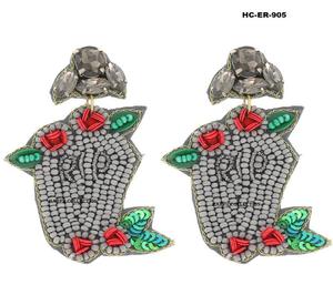 Boucles d'oreilles créoles modernes pour femmes, bijoux fantaisie pour soirées, événements festifs et occasions spéciales - Product Image 6