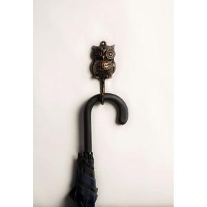 Porte-serviettes mural moderne minimaliste en métal à double crochet, gain de place - Product Image 5