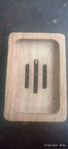 Estuche de madera para jabón de Acacia Estuche de jabón antiguo bueno para amar natural Estuche de madera de bambú para jabón de súper calidad - Product Image 6