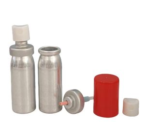 Lata de Aerosol Recargable Vacía, Lata de Aluminio, Lata de Spray de Aluminio de 22*58 mm con Válvulas Dosificadoras para Spray Oral - Product Image 2