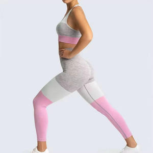 Nouvelle Collection – Ensemble de Yoga Respirant pour Femme avec Logo Frontal, Taille Haute, Prix Abordable, Service OEM, Séchage Rapide, Léger - Product Image 2